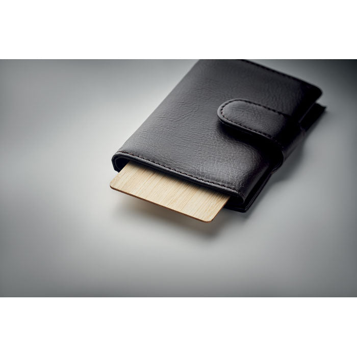 CUSTOS + - Tarjeta RFID carcasa bambú - Regalos Corporativos Personalizados · Clap Comunicacion