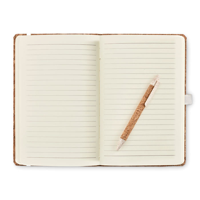 SUBER SET - Set libreta bolígrafo corcho