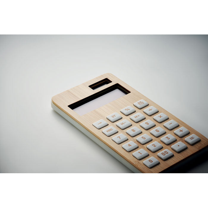 CALCUBIM - Calculadora bambú de 12 dígitos