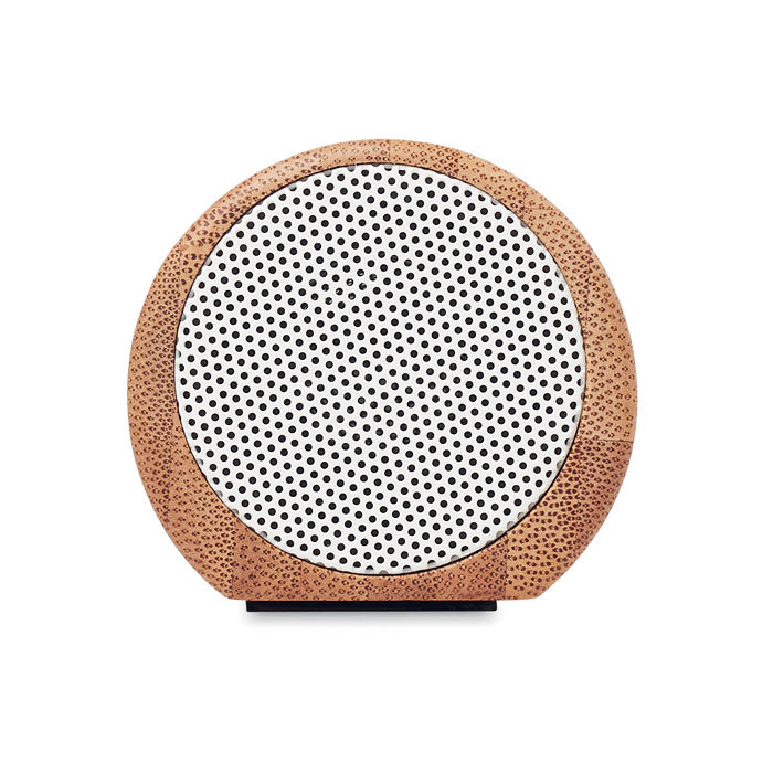 SPEAKBOX - Altavoz bambú inalámbrico 2x5W