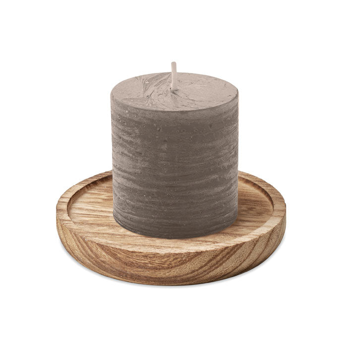 PENTAS - Porta velas madera