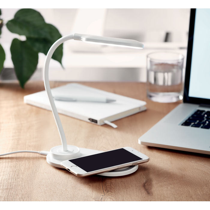 SATURN - Lampara sobremesa cargador 10W