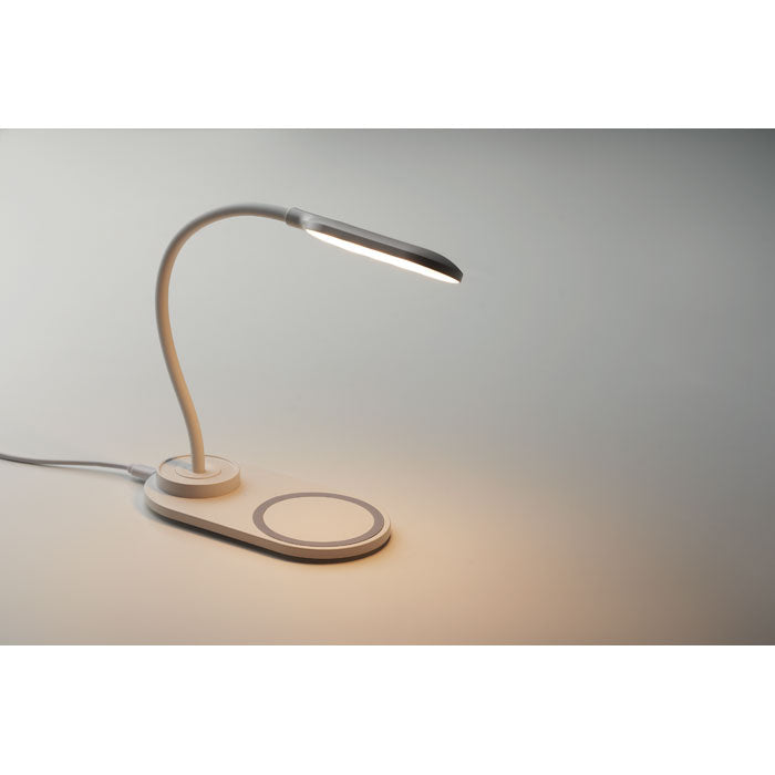 SATURN - Lampara sobremesa cargador 10W