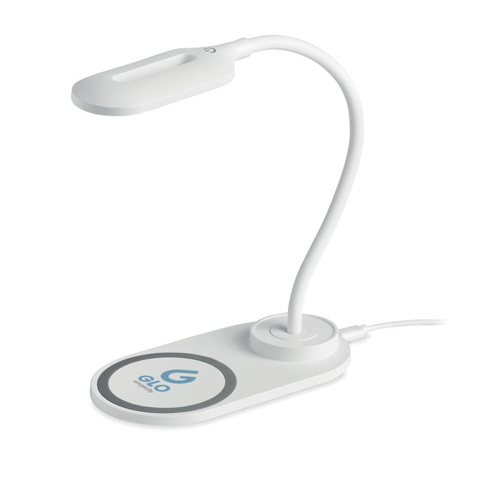 SATURN - Lampara sobremesa cargador 10W