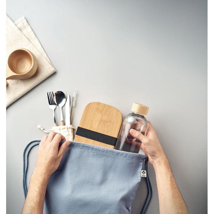 YUKI COLOUR - Bolsa de algodón orgánico