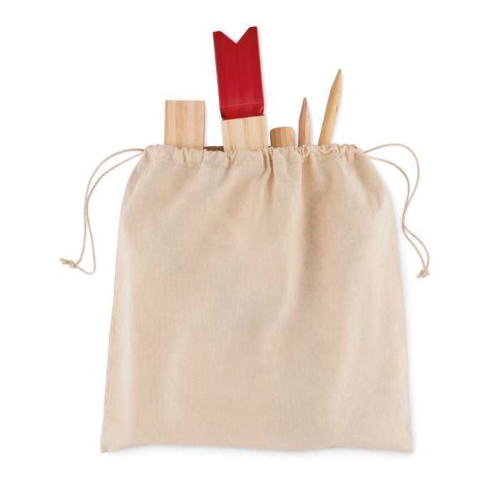 KING - Juego de madera de pino