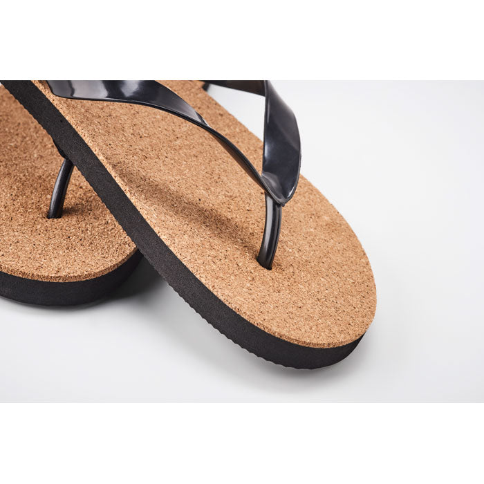 BOMBAI L - Chanclas de playa de corcho L