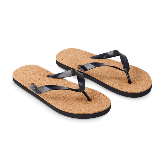 BOMBAI L - Chanclas de playa de corcho L