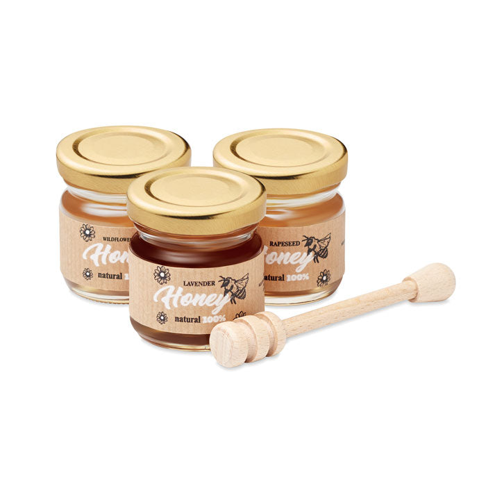 BEEBEE SET - Set de 3 mieles de flores