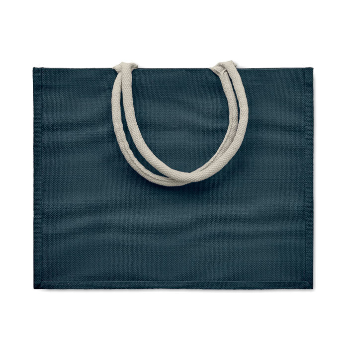 AURA - Bolsa de yute y asas algodón