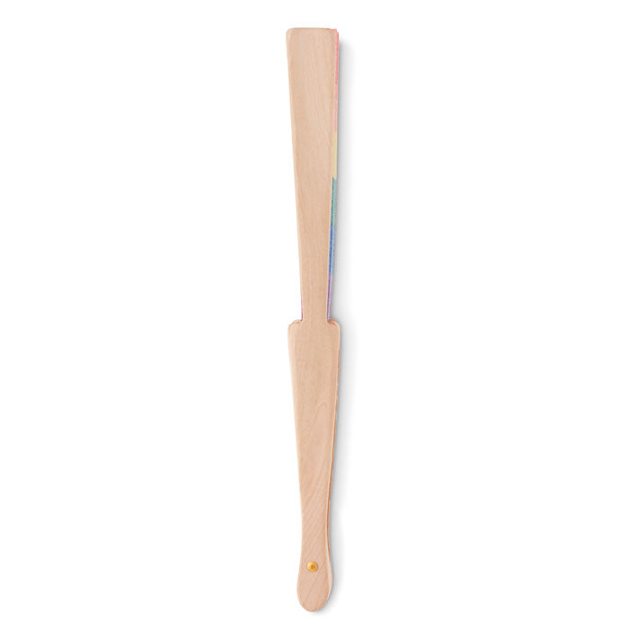 BOWFAN - Abanico de madera rainbow