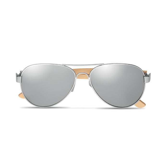 HONIARA - Gafas de sol de bambú en bolsa