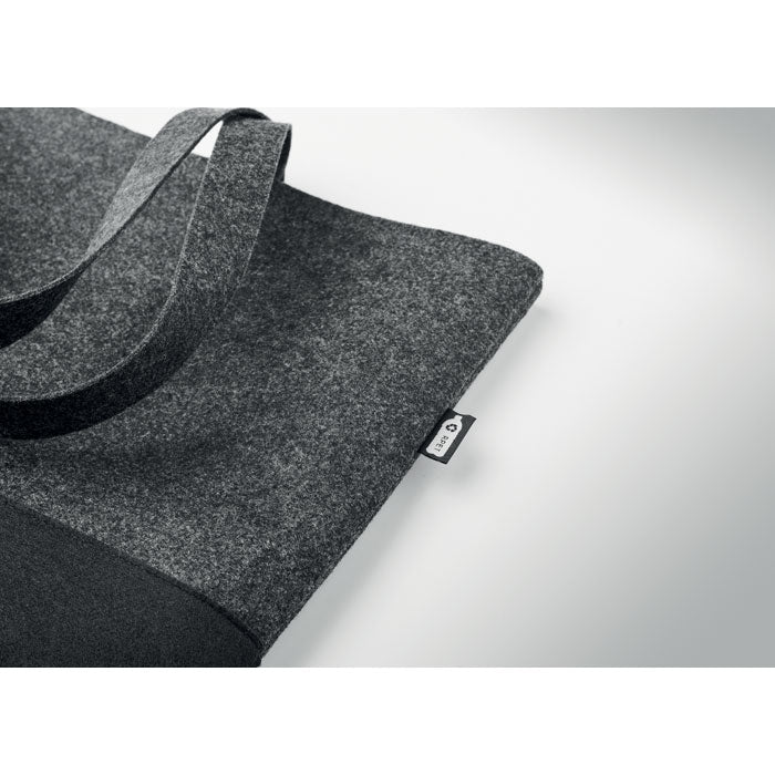 DUO INDICO - Bolsa compras de fieltro RPET