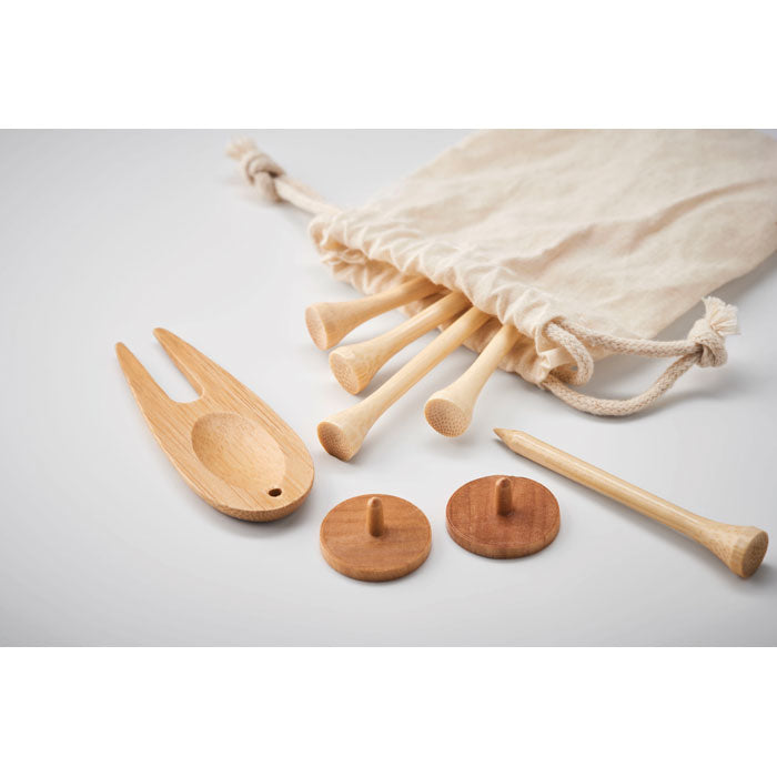 DORMIE - Juego accesorios golf en bolsa - Regalos Corporativos Personalizados · Clap Comunicacion