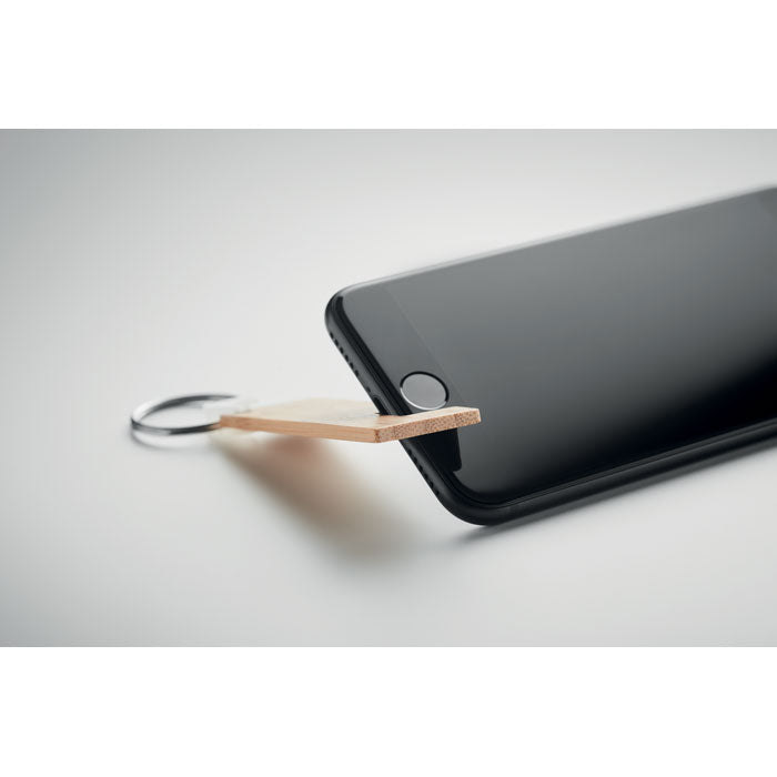 GANKEY - Soporte y llavero de bambú