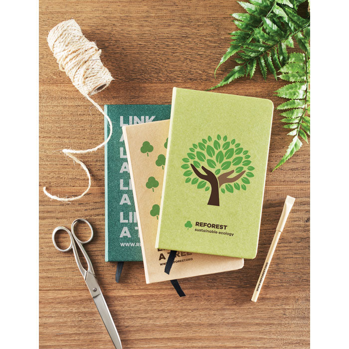 GROW - Libreta A5 hojas papel recicl.