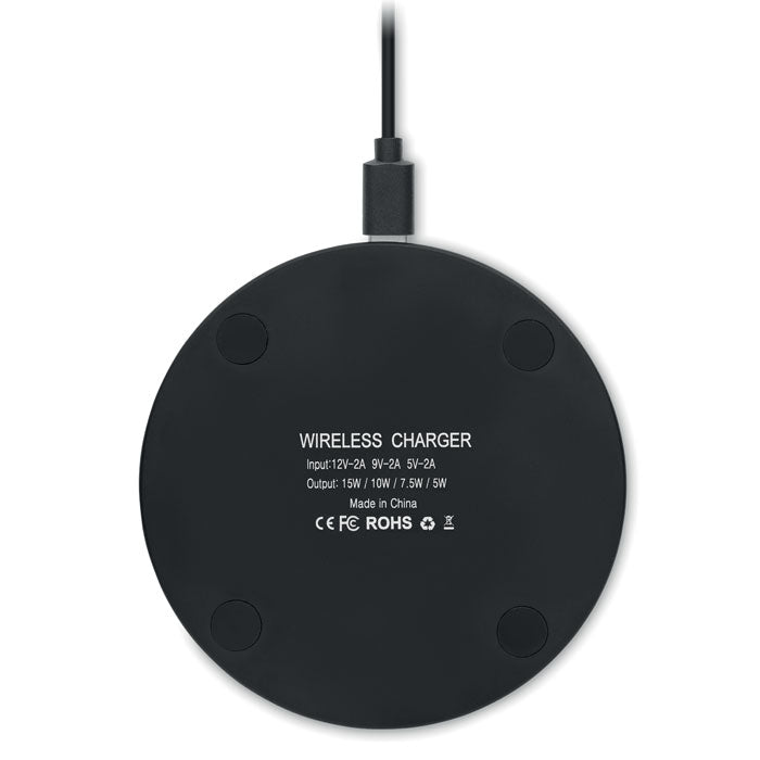RESS - Cargador inalámb. cristal 10W