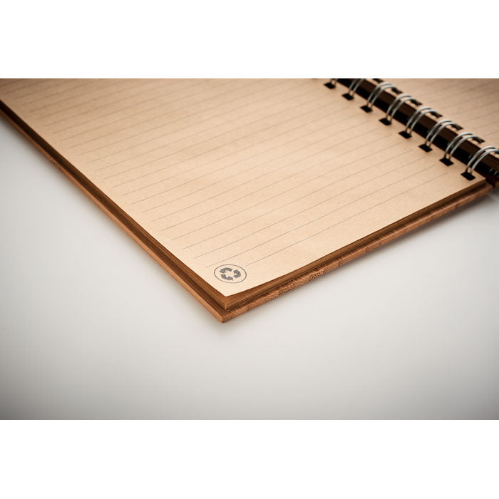BRAM - Libreta A5 de bambú anillas