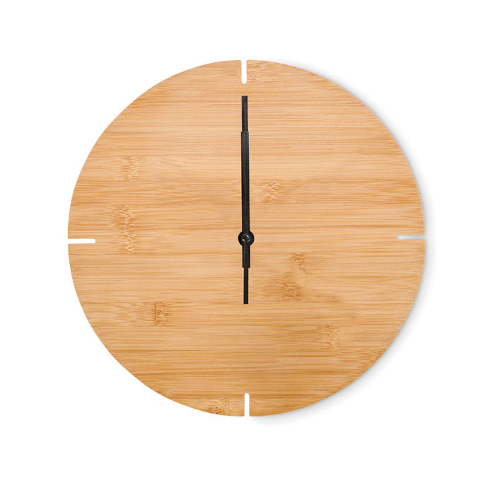 ESFERE - Reloj redondo pared de bambú