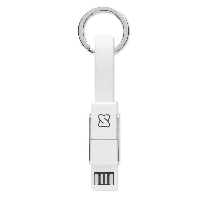 KEY C - Llavero con cable 4 en 1