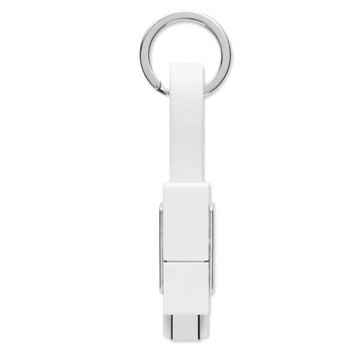KEY C - Llavero con cable 4 en 1