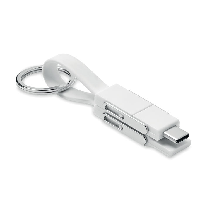 KEY C - Llavero con cable 4 en 1