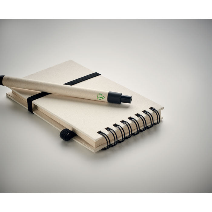 MITO SET - Libreta de cartón reciclado A6
