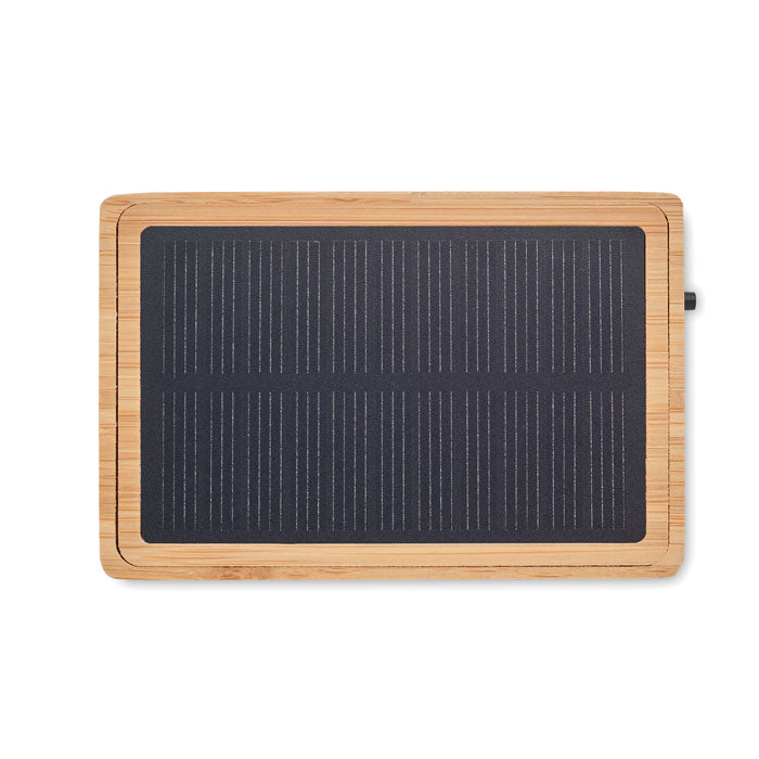 SOLAE - Altavoz inalámbric solar bambú