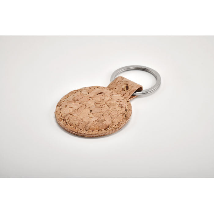 CINCIN - Llavero de corcho redondo