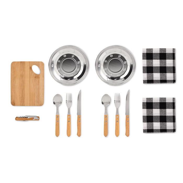 HUDSON - Set picnic 2 personas en bolsa