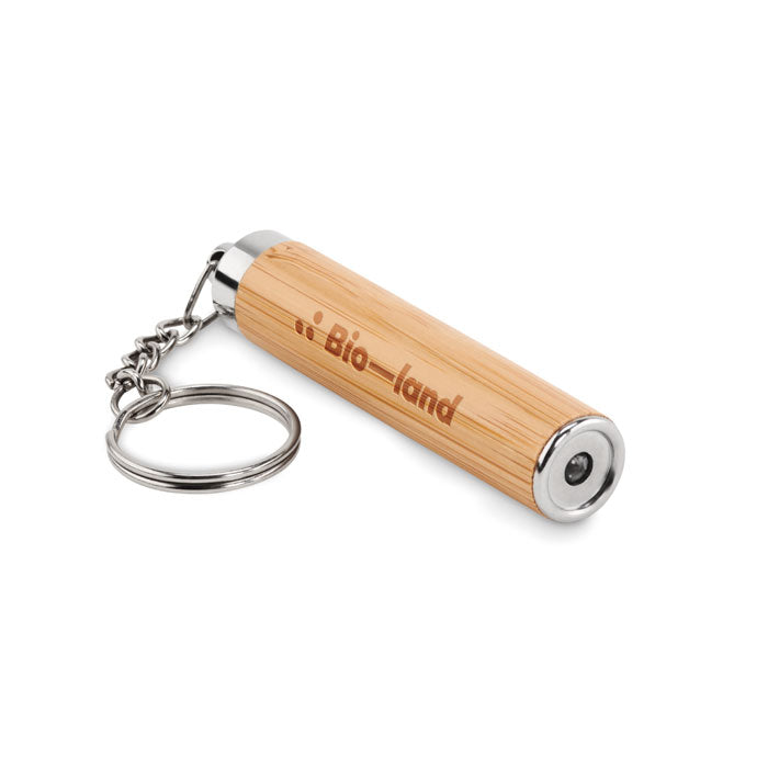 PIANTI - Mini linterna bambú llavero