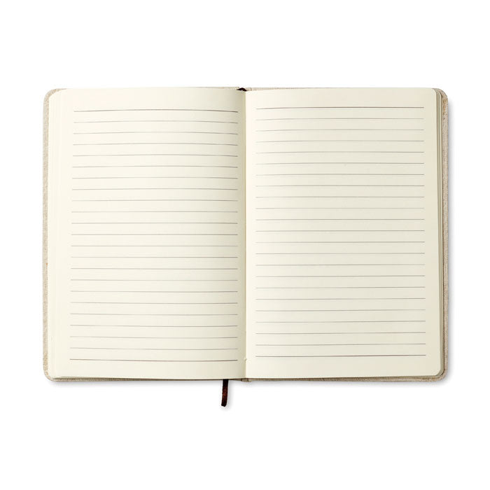 RUNDO + - Cuaderno A6 con tapa de canvas