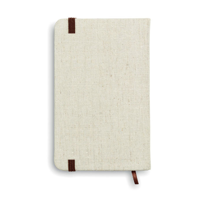 RUNDO + - Cuaderno A6 con tapa de canvas