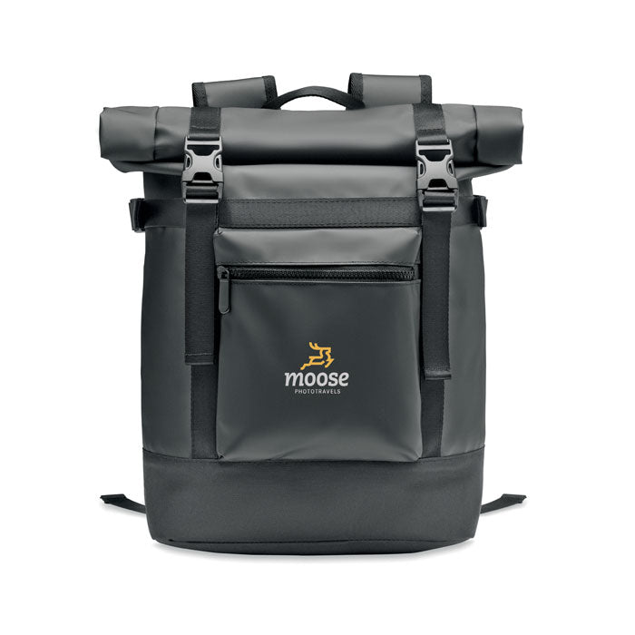 JAYA BAG - Mochila roll top de lona 50C