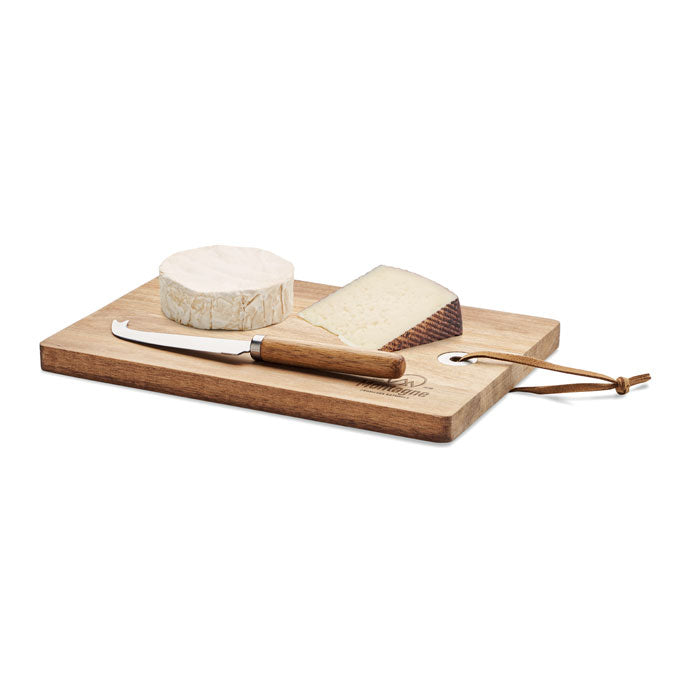 OSTUR LARGE - Set tabla quesos de acacia