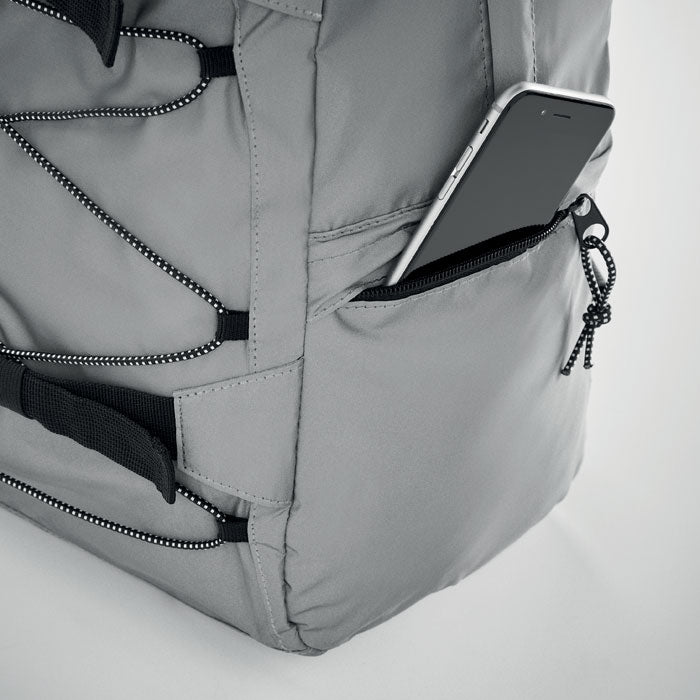 BRIGHT SPORTBAG - Mochila reflectante 190T