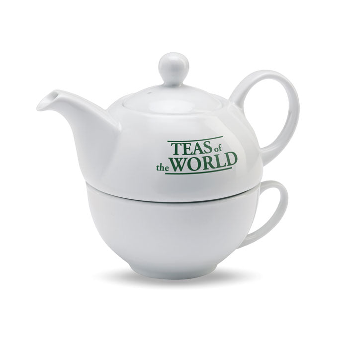 TEA TIME - Set de tetera y taza 400 ml