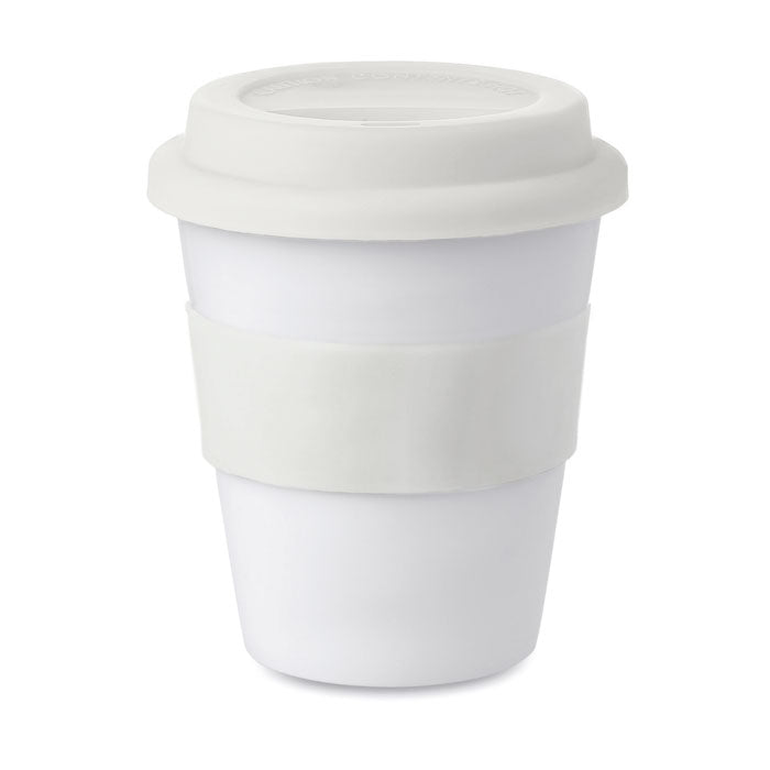 ASTORIA - Vaso PP con tapa de silicona
