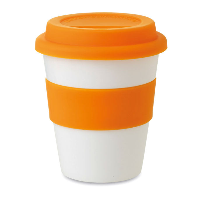 ASTORIA - Vaso PP con tapa de silicona
