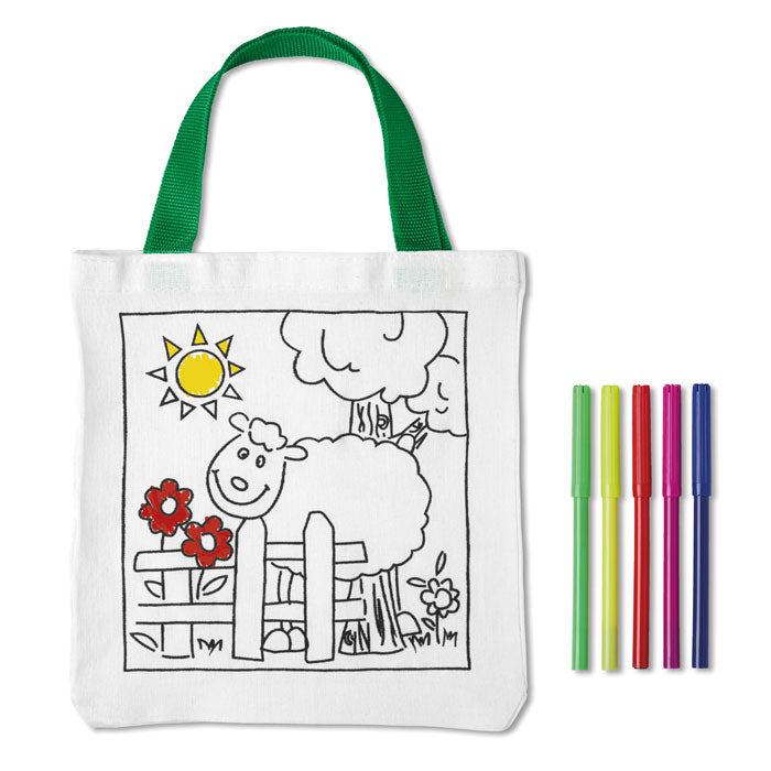 MATEUSZ - Bolsa para colorear de algodón