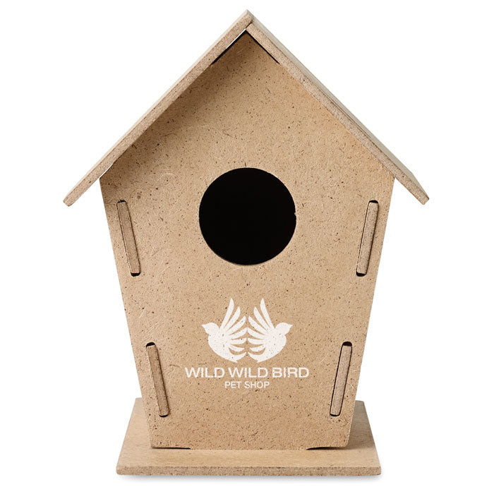 WOOHOUSE - Caseta aglomerado para pájaros