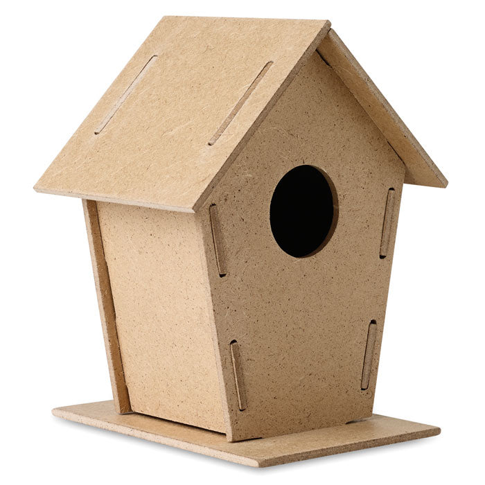 WOOHOUSE - Caseta aglomerado para pájaros