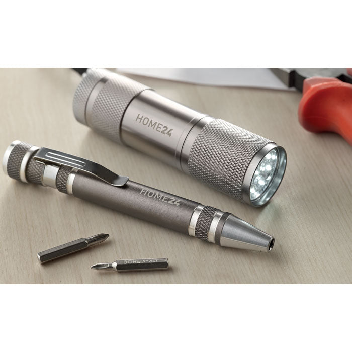 COMBITOOL - Set linterna con bolígrafo