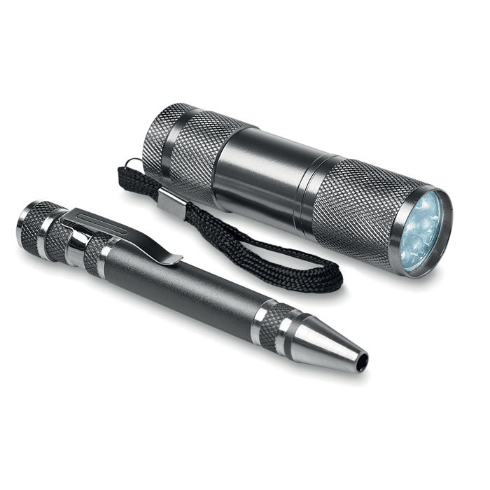 COMBITOOL - Set linterna con bolígrafo