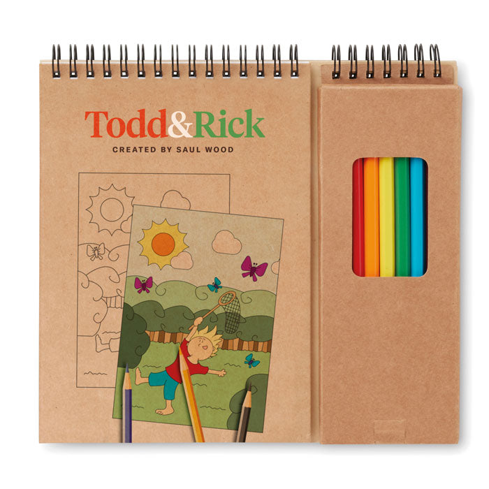 COLOPAD - Set de lápices y cuaderno