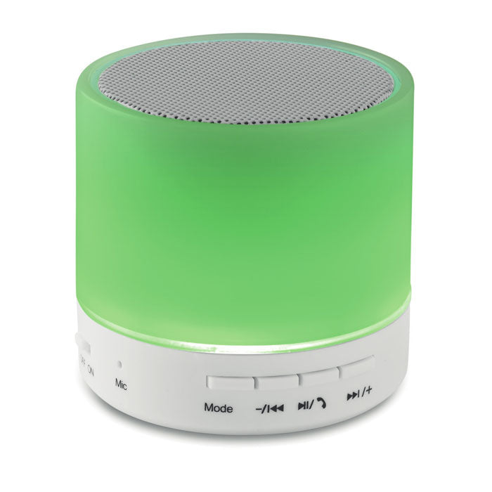 ROUND WHITE - Altavoz circular inalámbrico
