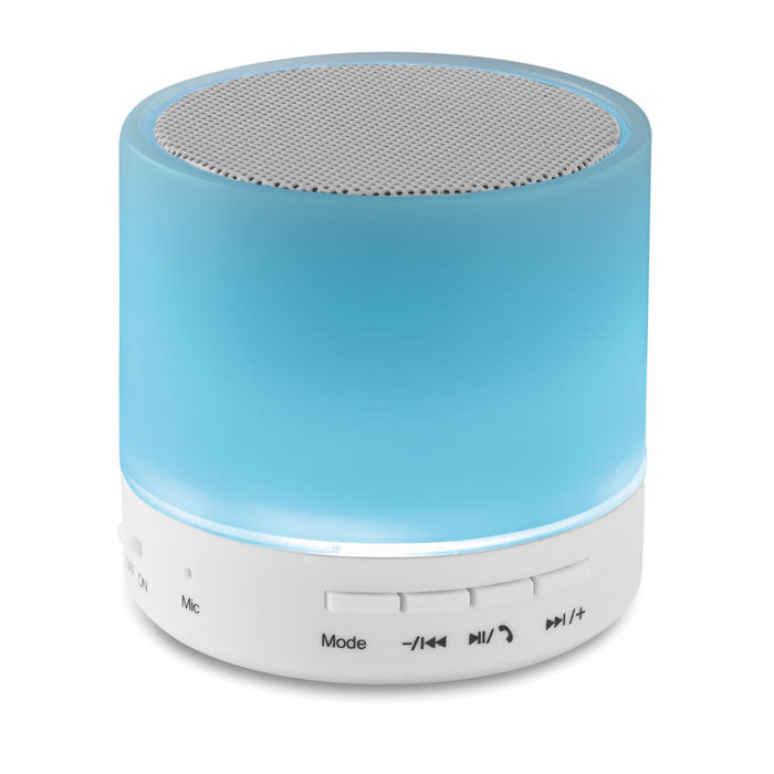 ROUND WHITE - Altavoz circular inalámbrico