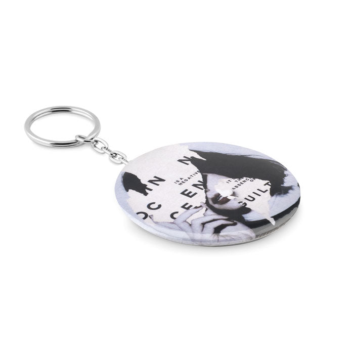 PIN FLASK - Chapa llavero con abridor