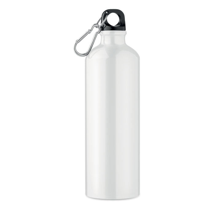 BIG MOSS. Botella de aluminio de 750 ml con mosquetón, ligera, antifugas