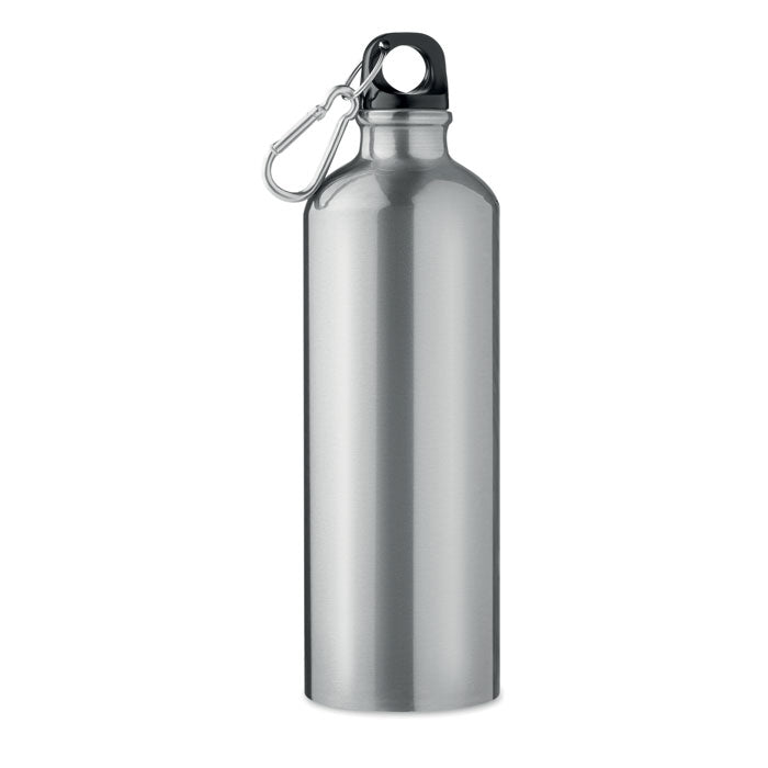 BIG MOSS. Botella de aluminio de 750 ml con mosquetón, ligera, antifugas
